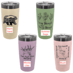 Tumbler - Black ION/Plated - 20oz